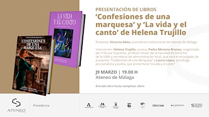 Imagen principal de PRESENTACIÓN DE LIBROS DE HELENA TRUJILLO EN MÁLAGA