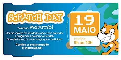 Imagem principal do evento Scratch Day -  Morumbi