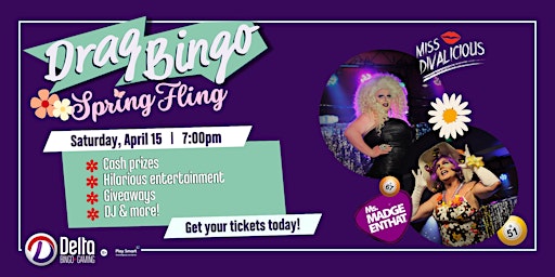 Imagen principal de Drag Bingo & Comedy Show: Spring Fling