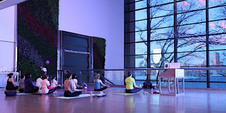 Summer Solstice Sunrise Yoga at the Museum of Science primary image