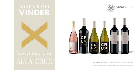 Cata Vinder - Alfa Crux - Sushi by La Mar