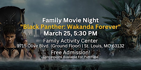 Black Panter: Wakanda Forever Movie Night