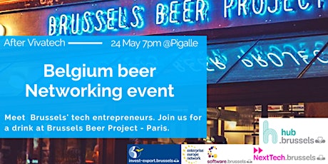 After Vivatech - Belgium beer Networking event - 24 May 7pm @Pigalle 