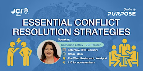 Workshop Description:Essential Conflict Resolution Strategies primary image