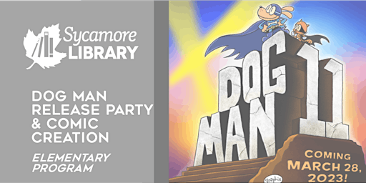 Elementary Program: Dog Man Release Party & Comic Creation