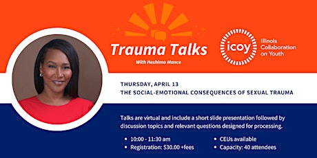 Trauma Talks: The Social-Emotional Consequences of Sexual Trauma