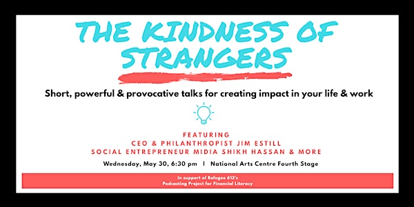 The Kindness of Strangers — Supporting Refugee 613's Podcasting Project