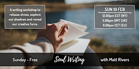 Soul Writing for Healing - FREE primary image