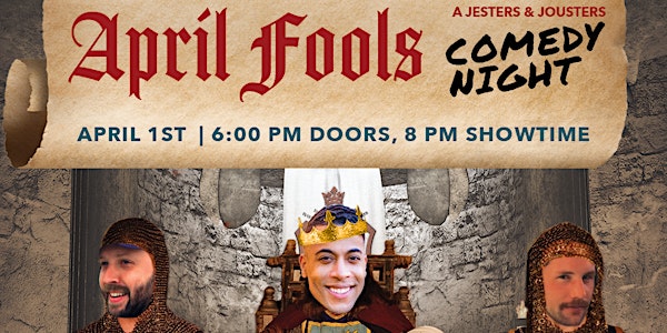 April Fools! A Jesters and Jousters Comedy Night at Camelot Golf Club