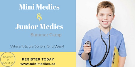 Mini Medics Camp (ages 7-9) primary image