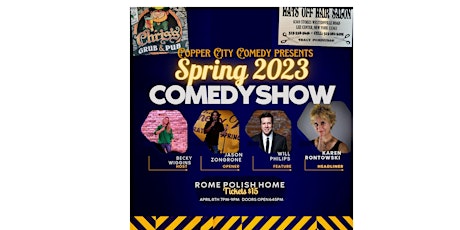 Copper City Comedy Presents Spring Comedy Show