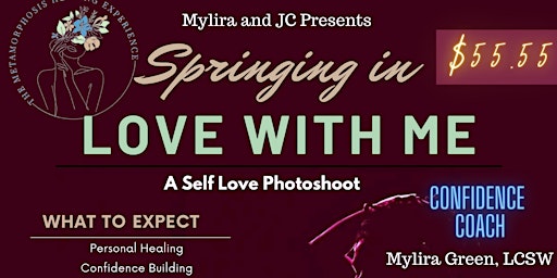 Springing In Love With Me: A Self Love Photoshoot