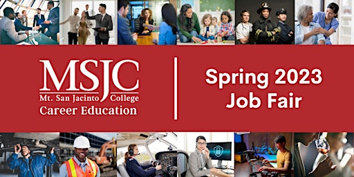 MSJC Spring 2023 Job Fair