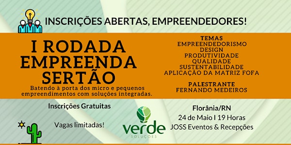 I RODADA EMPREENDA SERTÃO