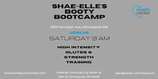 SHAE-ELLE'S BOOTY BOOTCAMP primary image