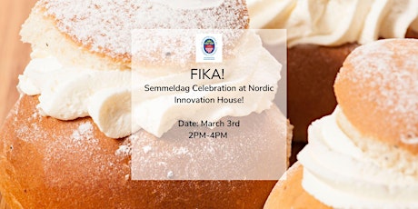 Image principale de Semmelfika at Nordic Innovation House!