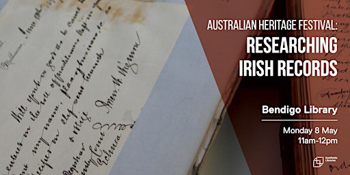 Australian Heritage Festival: Researching Irish records primary image