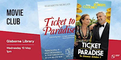 Movie Club: Ticket to Paradise (M)