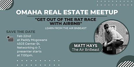 Omaha Real Estate Meetup - AirBNBeast primary image
