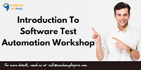 Introduction To Software Test Automation1 Day Training in Ann Arbor, MI