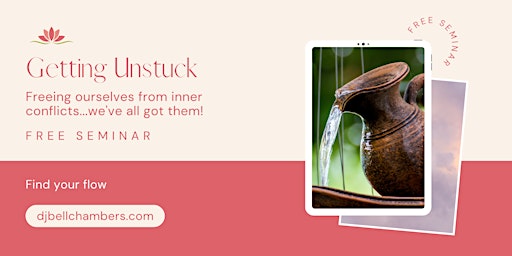Imagem principal de Getting Unstuck: Freeing ourselves from inner conflicts!