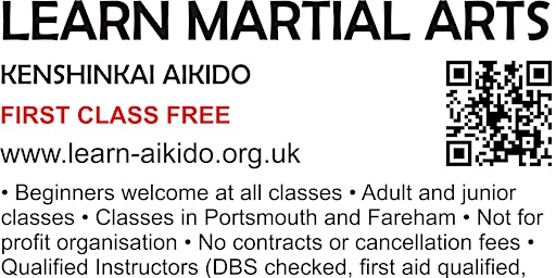 Imagem principal de Learn Martial Arts (Portsmouth)- First Class FREE