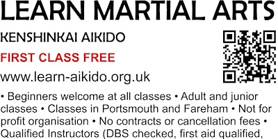 Primaire afbeelding van Learn Martial Arts (Portsmouth)- First Class FREE