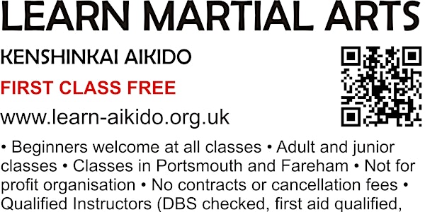 Learn Martial Arts (Portsmouth)- First Class FREE