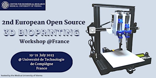 Image principale de 2nd Open Source 3D Bioprinting Workshop - Summer 23 - France