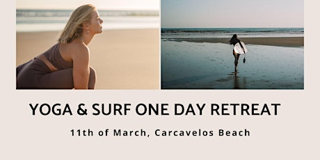 YOGA & SURF one day retreat in Carcavelos beach primary image