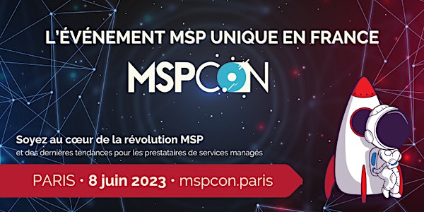MSPCon  2023 -  L'événement MSP unique en France