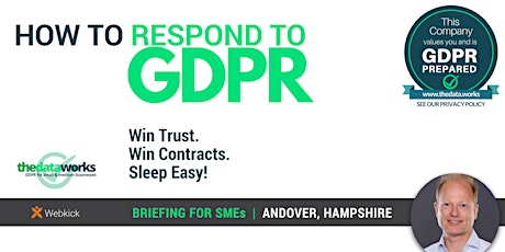 How to respond to GDPR: a practical briefing for business-owners primary image