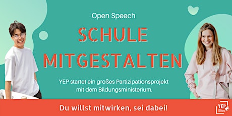 Imagen principal de Open Speech - Schule mitgestalten!