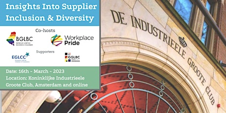 Primaire afbeelding van Insights into Supplier Inclusion and Diversity