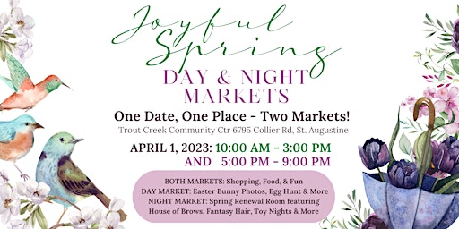 Joyful Spring Day & Night Markets