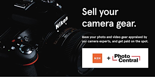Sell your camera gear (free event) at Photo Central