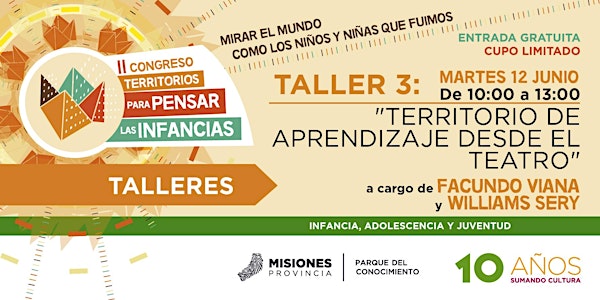 TALLER TERRITORIO DE APRENDIZAJE DESDE EL TEATRO