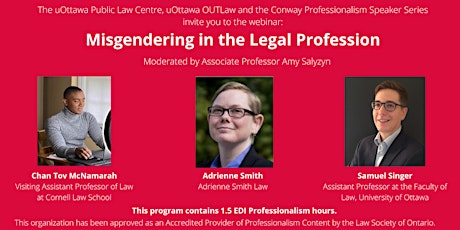 Misgendering in the Legal Profession primary image