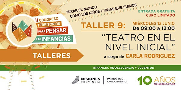 TALLER DE TEATRO EN EL NIVEL INICIAL