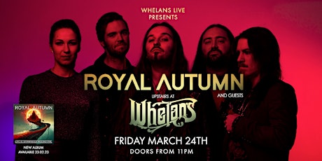 Royal Autumn @ Whelans (Midnight Show) primary image