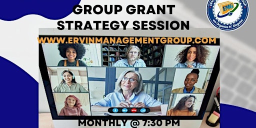 How to submit a grant for your business with ERVIN MANAGEMENT GROUP primary image