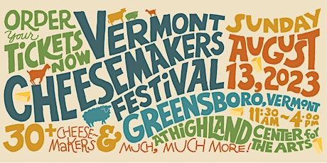 12th Annual Vermont Cheesemakers Festival