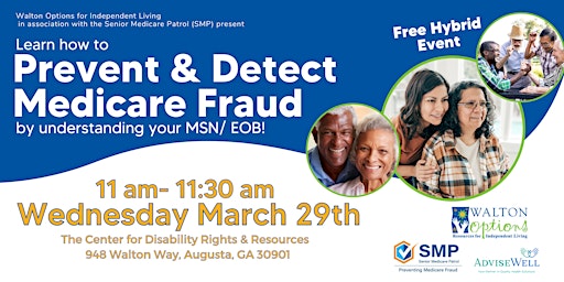 Learn how to Prevent & Detect Medicare Fraud with Walton Options & SMP