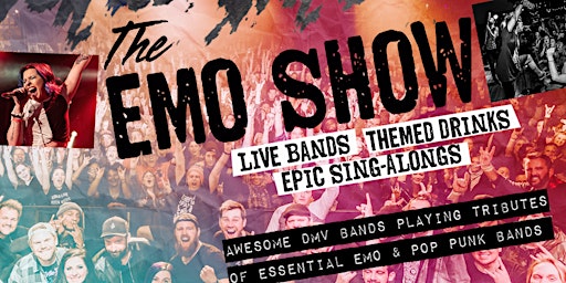 Hauptbild für The Emo Show: legendary Pop Punk & Emo Anthems