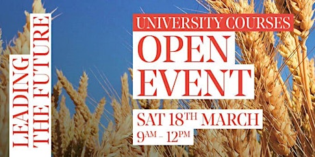 Plumpton College Open Event | University Courses primary image