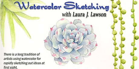 Watercolor Sketching with Laura J. Lawson primary image