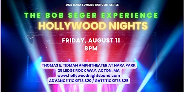 Hollywood Nights - A Bob Seger Experience