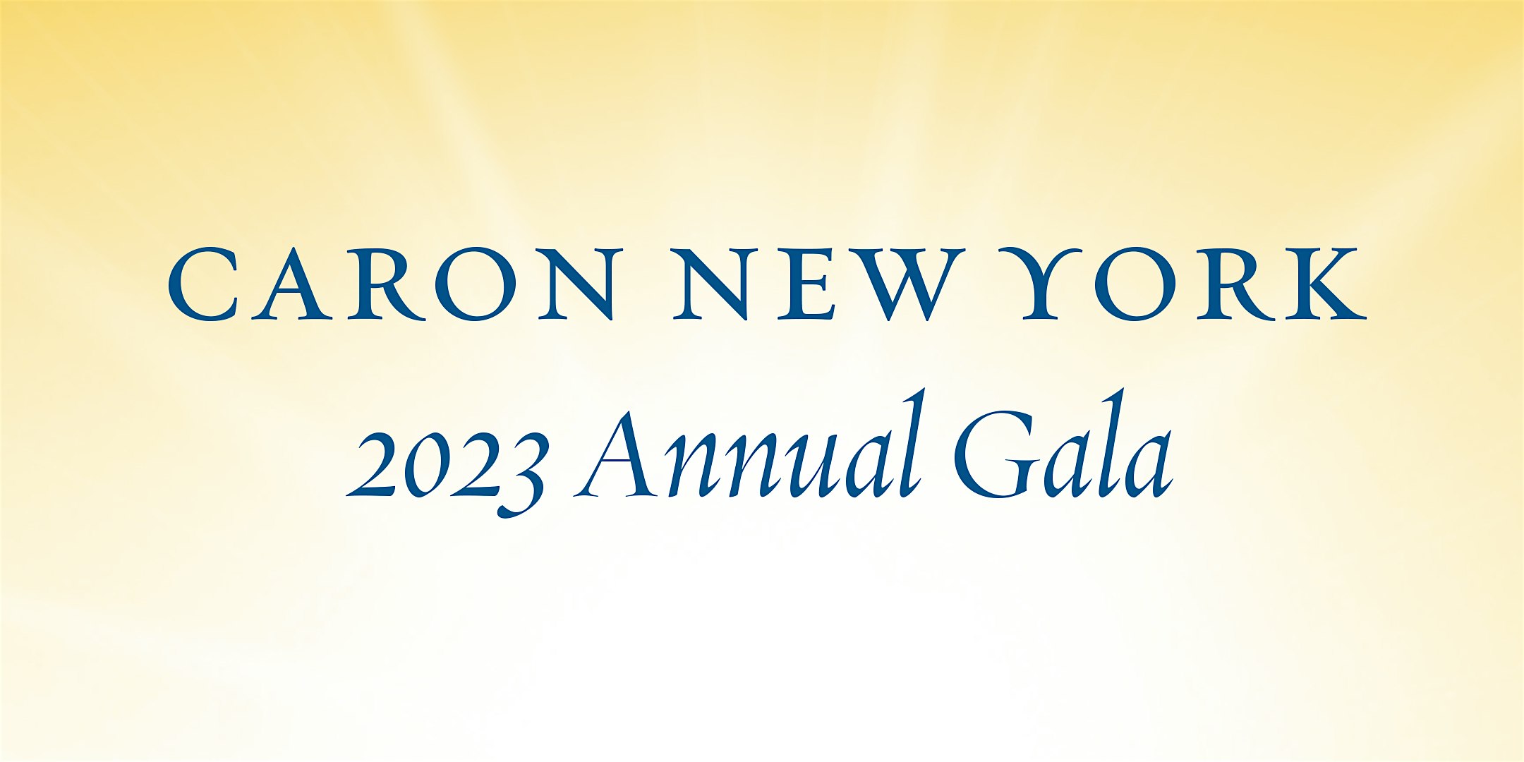 Caron New York Gala