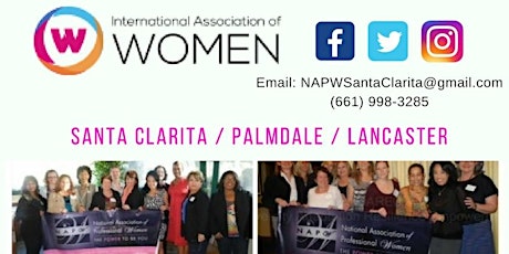 IAW Santa Clarita / Palmdale / Lancaster: May is Women in Business Month primary image