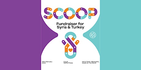 Scoop Fundraiser for Syria & Turkey